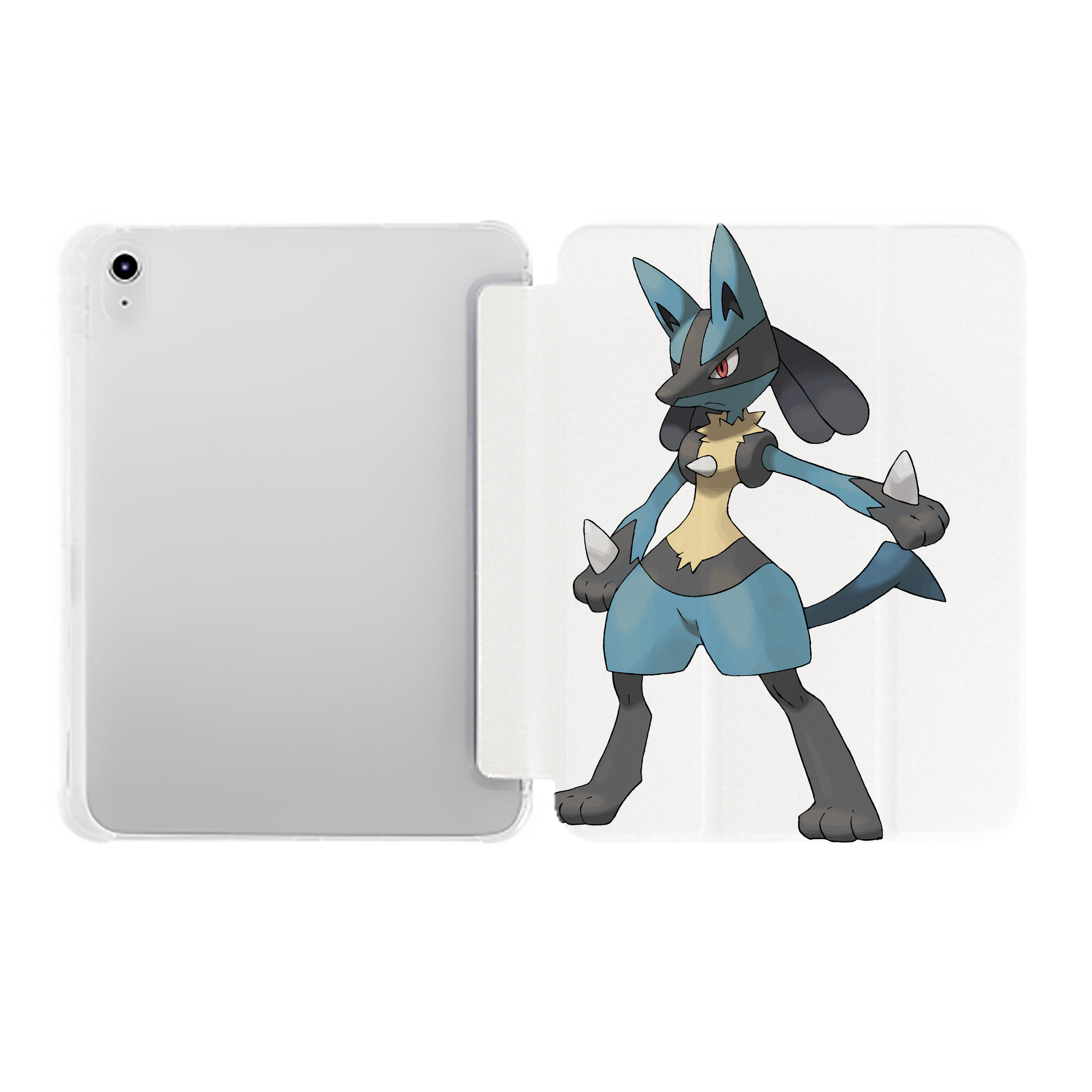 （画像用） ポケットモンスター Pokémon IPad ケース ペン収納付き 三つ折りスタンド PUレザー×シリコン 対応機種9.5/10.5/10.9インチ